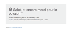 Desktop Screenshot of bureaux-de-change.com